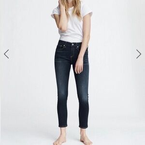 Rag & Bone Cate Mid-Rise Ankle Skinny Jeans Size 28 Carmen